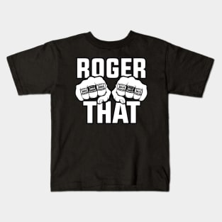 New England Patriots Roger That Kids T-Shirt